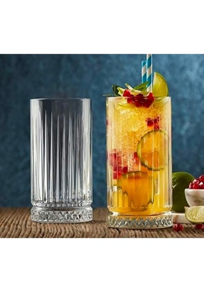 Paşabahçe Elysia Long Drink 4 Lü Su Bardak - Meşrubat Bardağı 520045