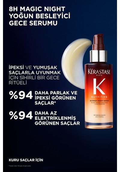 Nutritive 8h Magic Night Yoğun Besleyici Gece Serum Duo Set