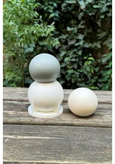 Küre 7cm Çap Silikon Mum Kalıbı Çok Renkli