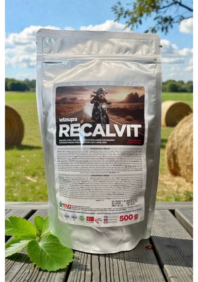 Vetasupra Recalvit 500 Gr Metalize - Buzağı Kuzu Ve Oğlak İçin Yem Katkı Maddesi