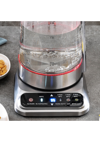 Schafer Teanest 2 L Dijital Cam Çay Makinesi