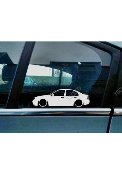 Bora 1.8t Kelebek Cam Oto Sticker 2 Adet