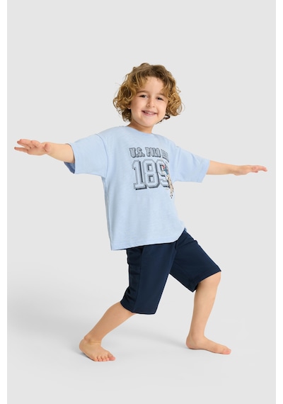 U.s. Polo Assn. Erkek Çocuk Mavi Pijama Takım 50327363-vr036