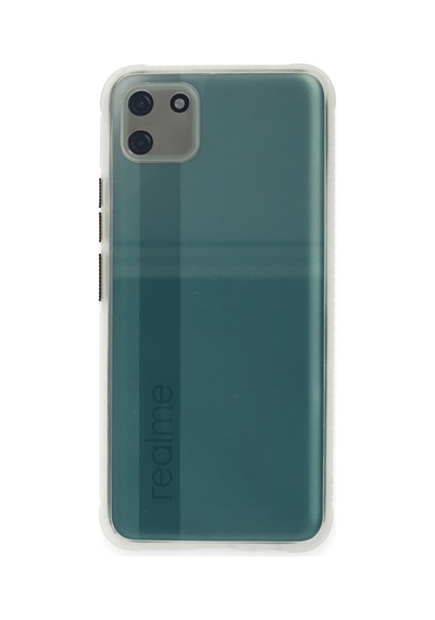 Realme C11 Kılıf Miami Şeffaf Silikon - Şeffaf Bzsxx00 1
