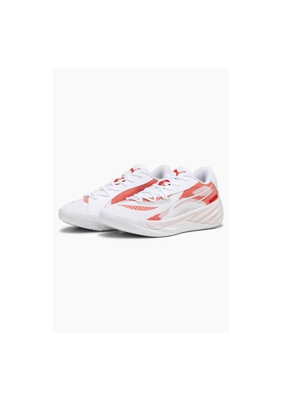Puma All-pro Nıtro Team Basketbol Ayakkabı 37908104 Beyaz Beyaz