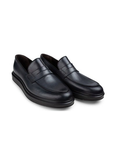 Deery Hakiki Deri Gri Comfort Erkek Loafer Gri (539806007) Gri