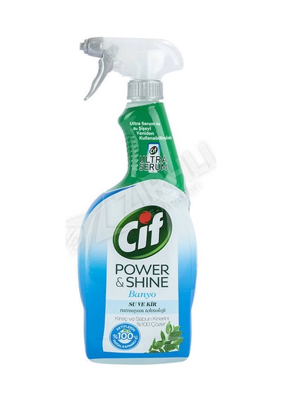 2 Adet Cif Power & Shine Banyo Temizleyici Sprey 750 Ml