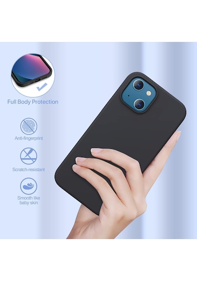 Apple Uyumlu iPhone 13 Kilif Ince Esnek Soft Silikon Kapak 510517614