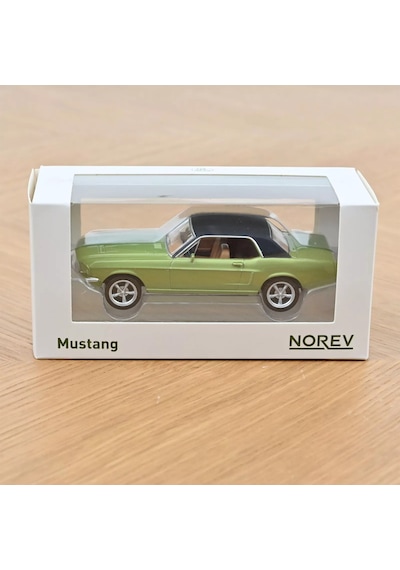 1:43 Norev 1968 Ford Mustang Coupe - Jet Car / Toys Series