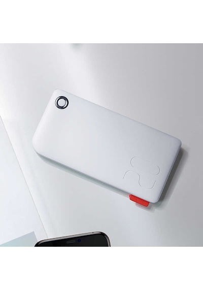 Benks PB12 20000 mAh PD Powerbank Taşınabilir 18W Hızlı Şarj Cihazı - ZORE-218157 Beyaz