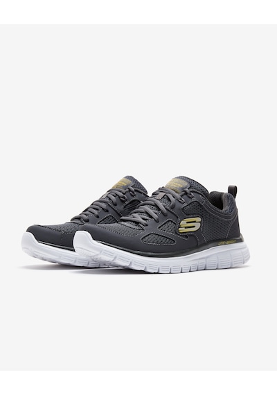 Skechers Lite - Weight Qtr Overlay W/Two Erkek Gri Spor Ayakkabı 52635 Char Skechers Lite - Weight Qtr Overlay W/Two Erkek Gri Spor Ayakkabı 52635 Char