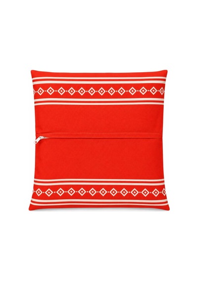 Orange Bone Serisi Kırlent Kılıfı Twill Kumaş Gizli Fermuar 43x43 Cm Koyu Turuncu - 916508067 Koyu Turuncu