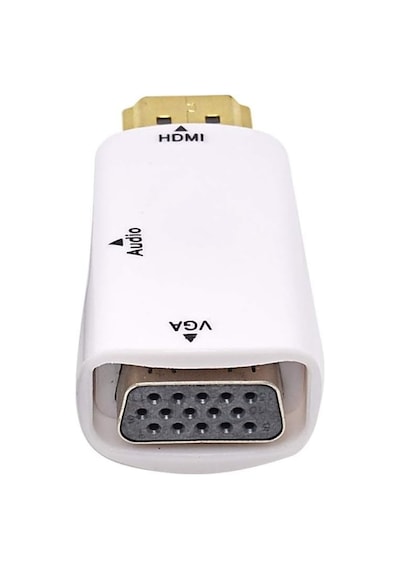 4867 Hdmi To Vga Monitör Çevirici Dönüştürücü Adaptör