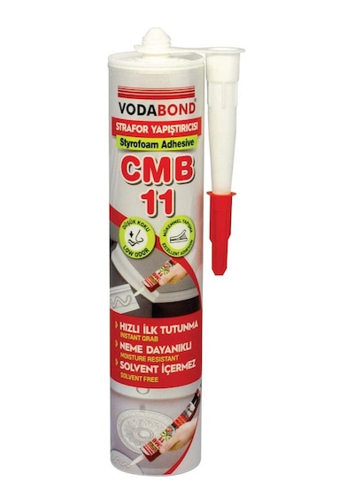 Vodabond Cmb11 Strafor Yapıştırıcısı, 500g, Beyaz