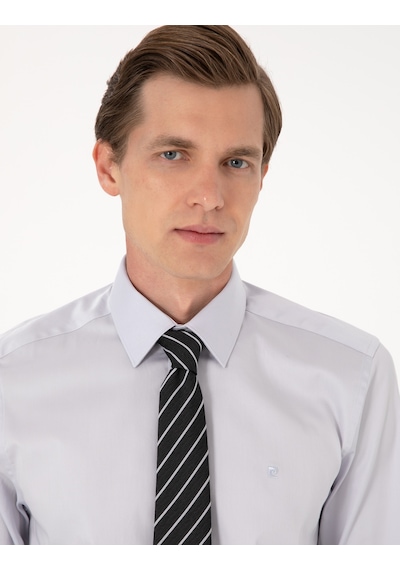Pierre Cardin Erkek Gri Gömlek Basic 50305127-vr024 Gri