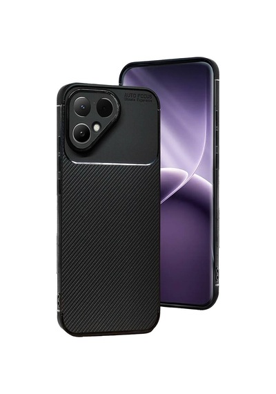 Tecno Pova Curve 2 5g Auto Focus Karbon Kapak - Siyah Evimdeyokyok