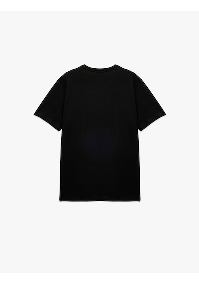 Koton Regular Fit Kısa Kollu Bisiklet Yaka Basic Pamuklu Tişört Siyah 6sam10005mk Siyah Koton Regular Fit Kısa Kollu Bisiklet Yaka Basic Pamuklu Tişört Siyah 6sam10005mk Siyah