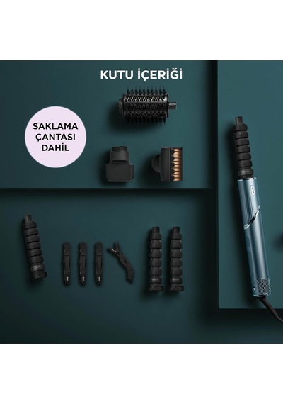 Flexstyle Saç Kurutma & Şekillendirme Sistemi - Teal