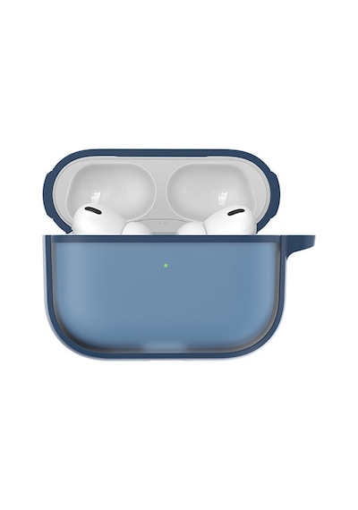 Apple Uyumlu AirPods Pro 3 Kılıf Benks Mist Protective Sert Pürüzsüz Kılıf Mavi Mavi