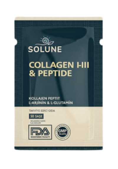 Solune Collagen I-III & Peptide Takviye Edici Gıda 50 Şase