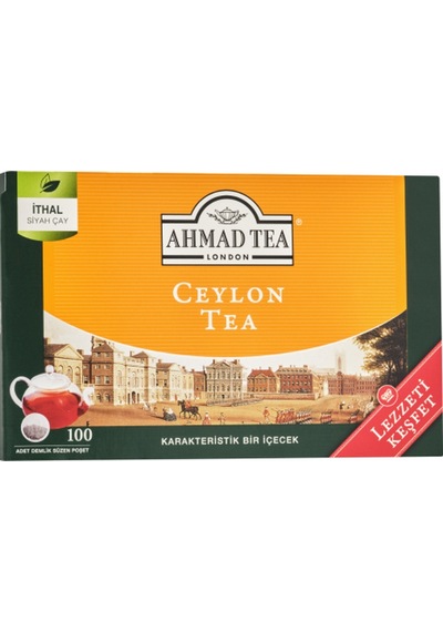 Ahmad Tea Ceylon 100x3,2 Gr Demlik Poşet Çay X 6 Adet