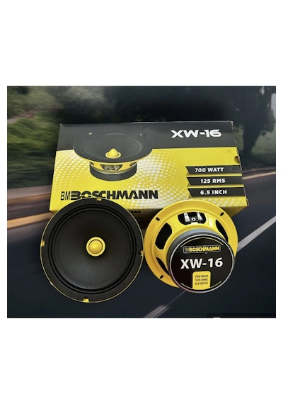 Boschmann 16cm-700wmax-125wrms-kaliteli Yeni Seri Midrange