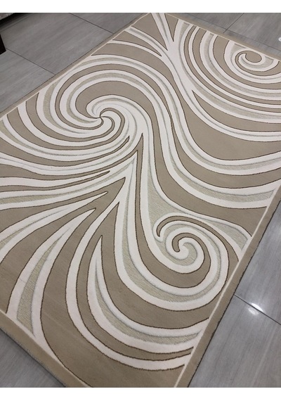 Saray Halı 3B 11258 R Krem 150X230 Bej 4 M2 Halı !