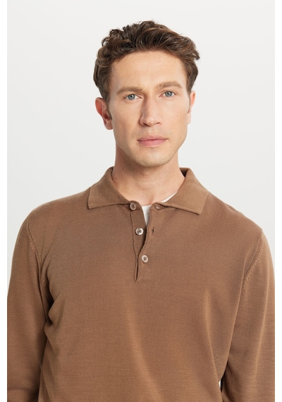 AC&Co / Altınyıldız Classics Altinyildiz Classics Erkek Vizon Standart Fit Normal Kesim Polo Yaka Triko 4A4923100003VIZXXL Vizon AC&Co / Altınyıldız Classics Altinyildiz Classics Erkek Vizon Standart Fit Normal Kesim Polo Yaka Triko 4A4923100003VIZXXL Vizon