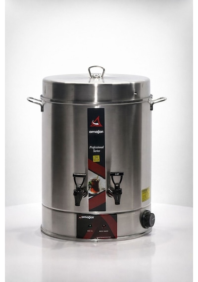 Armağan 250 Bardak Çay Otomatı Elektrikli Semaver Çay Makinesi Çift Musluk 2500w 2