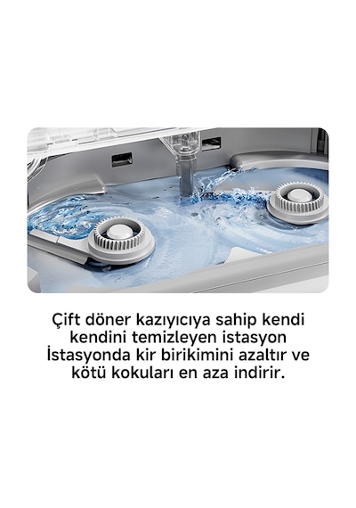 Xiaomi Robot Vacuum Mop 5 Beyaz Akıllı Robot Süpürge