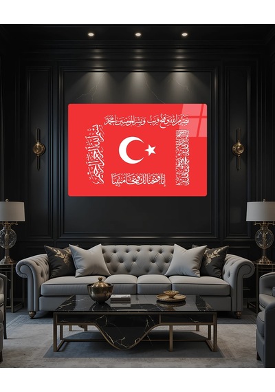 Osmanlı Fetih Sancag I 101 Cam Tablo