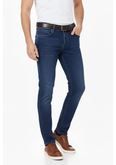 Erkek Comfort Fit Jeans Pantolon 1601 Bgl-st04969 Mavi
