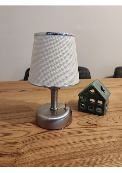 Mylights Pilli Led Abajur Gece Lambası Masa Üsüt Abajur Cafe Retorant Abajur
