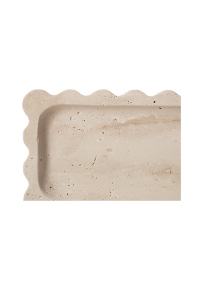 Mudo Home Traverten Bloom Dekoratif Tabak12x30 Cm