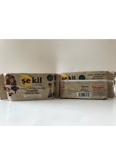 Şekil Seramik Hamuru Terracotta 250 Gr