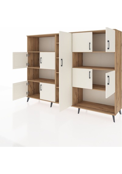 Hyperion Dolap 10 Raflı 9 Kapaklı 220x44x163 Çam-aytaşı/çam Aytası/atlas Çam - Atlas Çam Hyperion Dolap 10 Raflı 9 Kapaklı 220x44x163 Çam-aytaşı/çam Aytası/atlas Çam - Atlas Çam