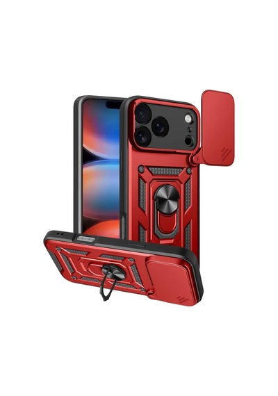 Apple İphone 17 Pro Max Pars Lens Yüzüklü Silikon