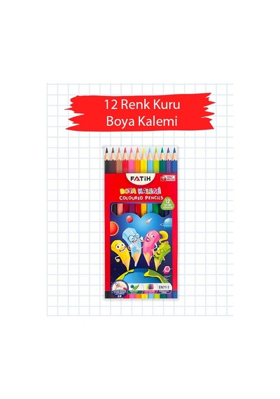 Temel Resim Defterli Okul Kırtasiye Seti 6