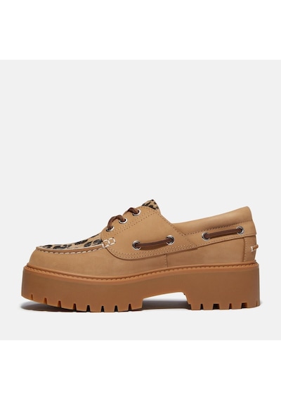 Timberland Stone Street Boat Shoe Kadın Günlük Ayakkabı-33861 Kahverengi