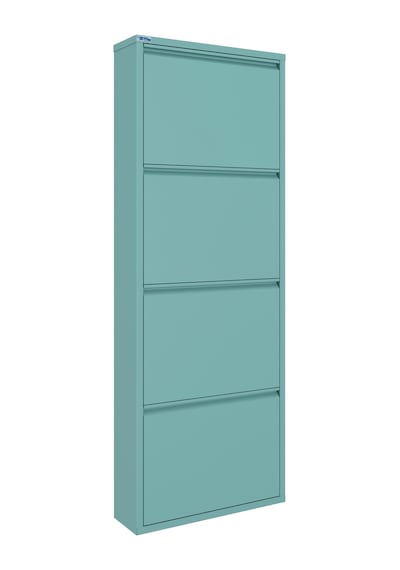 Ceha 4'lü Metal Ayakkabılık - Turkuaz K.AYK-4/P6034