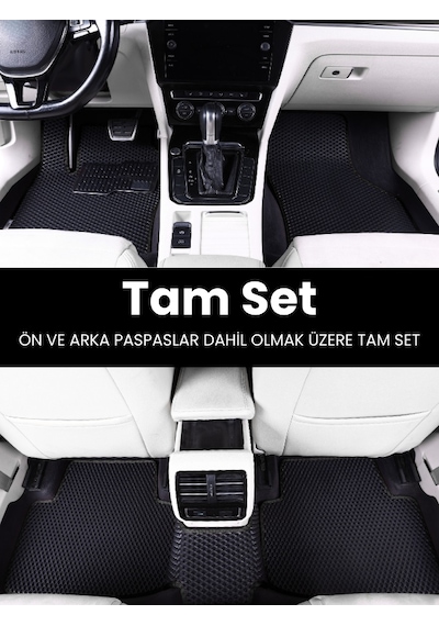 Ssangyong Rexton 2012-2017 Uyumlu Eva Paspas Tam Set Oto Paspas,araca Özel,kolay Montaj 823