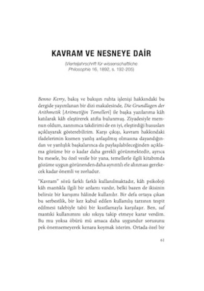 Fonksiyon Kavram Anlam: Seçme Makaleler