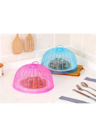Plastik Yemek Ekmek Koruyucu Cibinlik Sineklik 19 x 7 CM