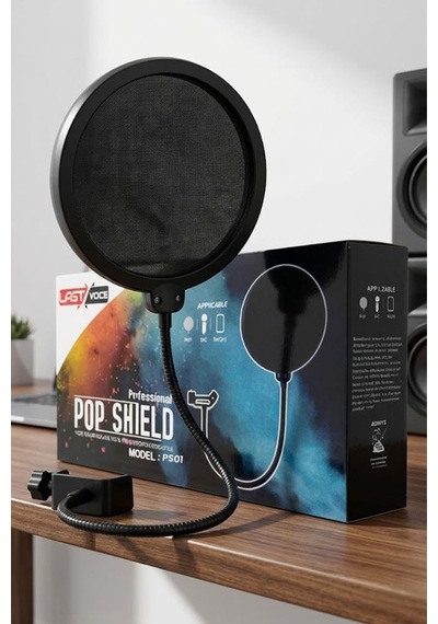 Pop Shıeld Ps-01 Profesyonel Stüdyo Pop Filtre