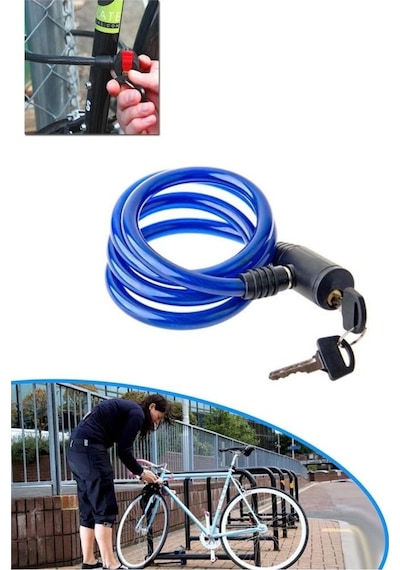 Bisiklet Kilidi Anahtarlı 11.5mm X 85cm