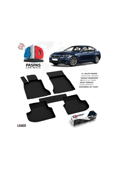 Bmw 5 Serisi 2013-2016 F10 X-drive 4d Havuzlu Paspas A+kalite