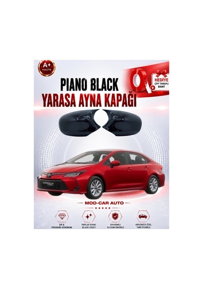 Toyota Corolla 2018+ Yarasa Ayna P.black
