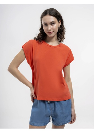 Loft Kadın T-shirt Turuncu Lf2035304 24yp69000212 P6959