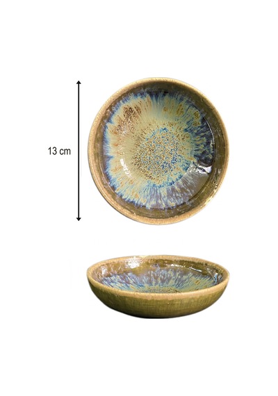Valencia Kase Sığ 13cm Blueport Reaktif Rinart Krem
