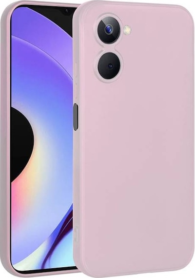 Realme 10 4g Kılıf Esnek Yapılı İnce Slim Silikon Kapak Ryc/premier Rose